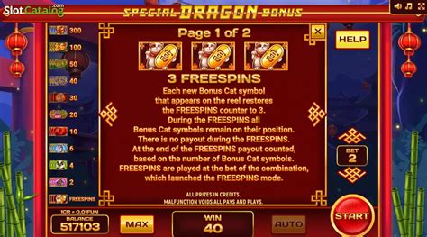 Special Dragon Bonus 3x3 LeoVegas